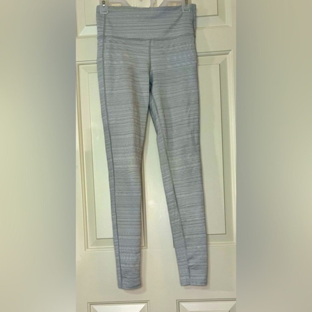 Athleta leggings, small, light gray